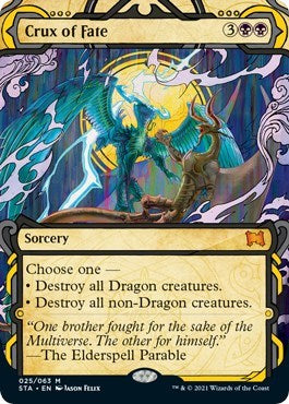 Crux of Fate (STA) #25 Mythic Rare (Near Mint) Strixhaven: Mystical Archive Magic: The Gathering: 2021