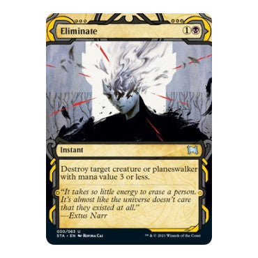 Eliminate (STA) #30 Uncommon (Lightly Played) Strixhaven: Mystical Archive Magic: The Gathering: 2021