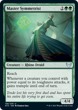 Master Symmetrist (STX) #138 Uncommon (Lightly Played) Strixhaven: School of Mages Magic: The Gathering: 2021