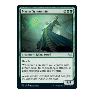 Master Symmetrist (STX) #138 Uncommon (Lightly Played) Strixhaven: School of Mages Magic: The Gathering: 2021