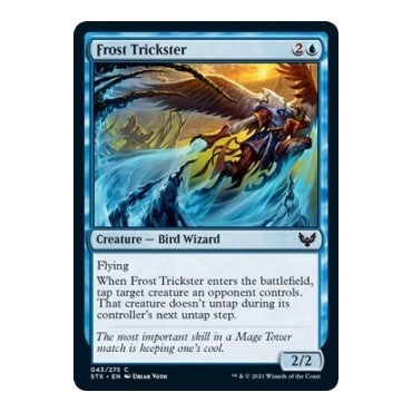 Frost Trickster (STX) #43 Common Strixhaven: School of Mages Magic: The Gathering: 2021