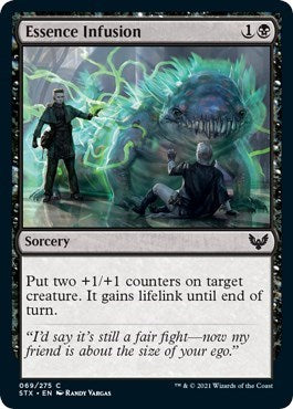 Essence Infusion (STX) #69 Common (Lightly Played) Strixhaven: School of Mages Magic: The Gathering: 2021