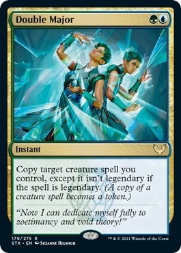 Double Major (STX) #179 Rare (Near Mint) Strixhaven: School of Mages Magic: The Gathering: 2021