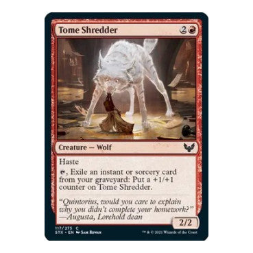 Tome Shredder (STX) #117 Common Strixhaven: School of Mages Magic: The Gathering: 2021