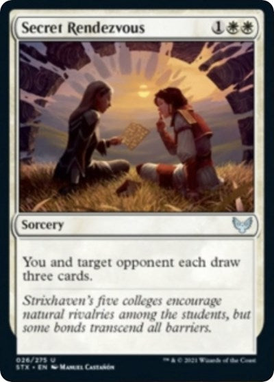 Secret Rendezvous (STX) #26 Uncommon (Lightly Played) Strixhaven: School of Mages Magic: The Gathering: 2021