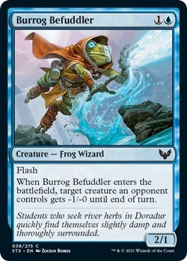 Burrog Befuddler (STX) #38 Common (Foil Lightly Played) Strixhaven: School of Mages Magic: The Gathering: 2021