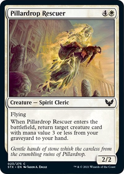 Pillardrop Rescuer (STX) #23 Common Strixhaven: School of Mages Magic: The Gathering: 2021