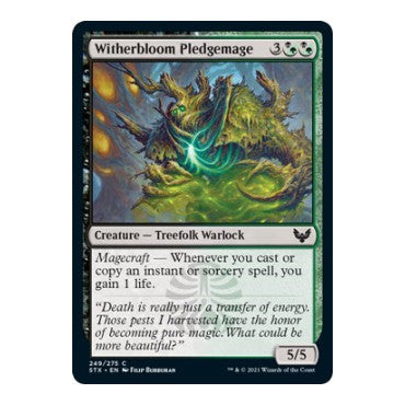 Witherbloom Pledgemage (STX) #249 Common Strixhaven: School of Mages Magic: The Gathering: 2021
