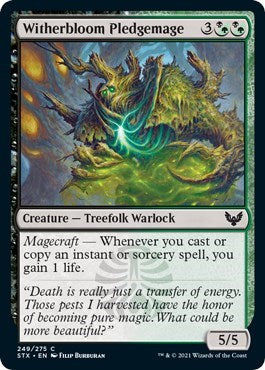 Witherbloom Pledgemage (STX) #249 Common (Lightly Played) Strixhaven: School of Mages Magic: The Gathering: 2021