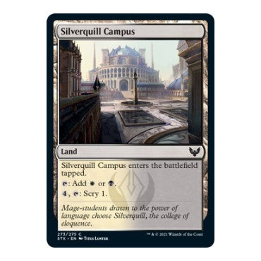 Silverquill Campus (STX) #273 Common (Lightly Played) Strixhaven: School of Mages Magic: The Gathering: 2021