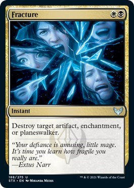 Fracture (STX) #188 Uncommon (Lightly Played) Strixhaven: School of Mages Magic: The Gathering: 2021