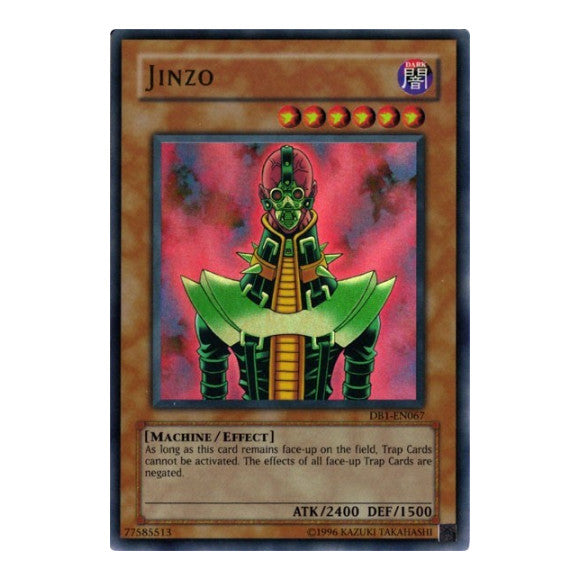 Jinzo (DB1) #DB1-EN067 Ultra Rare (Unlimited Heavily Played) Dark Beginning 1 YuGiOh: 2017