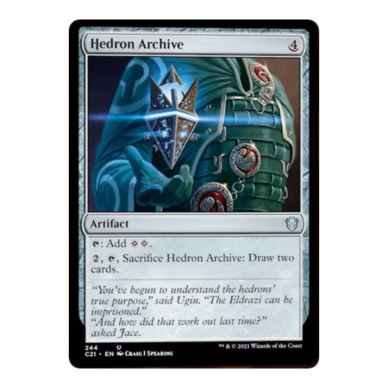Hedron Archive (C21) #244 Uncommon (Lightly Played) Commander 2021 Magic: The Gathering: 2021