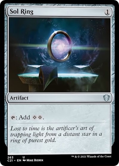 Sol Ring (C21) #263 Uncommon (Lightly Played) Commander 2021 Magic: The Gathering: 2021