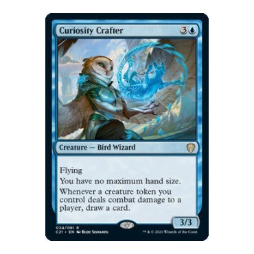 Curiosity Crafter (C21) #24 Rare (Lightly Played) Commander 2021 Magic: The Gathering: 2021
