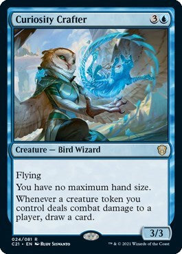 Curiosity Crafter (C21) #24 Rare (Lightly Played) Commander 2021 Magic: The Gathering: 2021