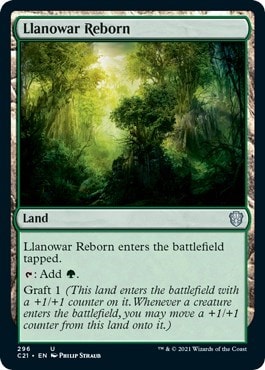 Llanowar Reborn (C21) #296 Uncommon (Lightly Played) Commander 2021 Magic: The Gathering: 2021