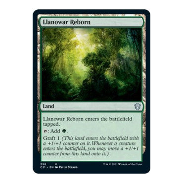 Llanowar Reborn (C21) #296 Uncommon (Lightly Played) Commander 2021 Magic: The Gathering: 2021