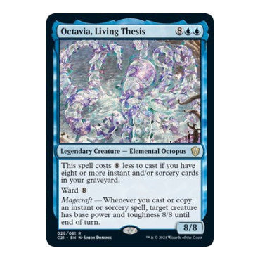 Octavia Living Thesis (C21) #29 Rare (Lightly Played) Commander 2021 Magic: The Gathering: 2021