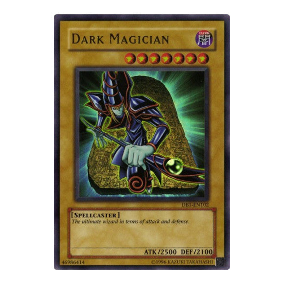 Dark Magician (DB1) #DB1-EN102 Ultra Rare (Unlimited Damaged) Dark Beginning 1 YuGiOh: 2017