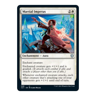 Martial Impetus (C21) #96 Uncommon (Lightly Played) Commander 2021 Magic: The Gathering: 2021