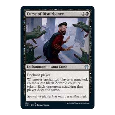Curse of Disturbance (C21) #138 Uncommon (Lightly Played) Commander 2021 Magic: The Gathering: 2021