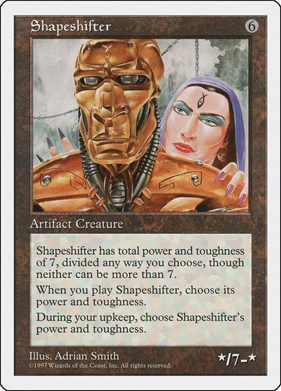 Shapeshifter (5ED) #398 Uncommon (Moderately Played) Fifth Edition Magic: The Gathering: 1997