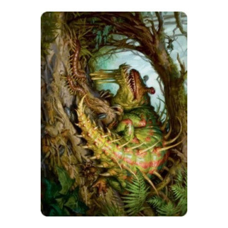 Blex, Vexing Pest Art Card (ASSTX) #22 Special (Lightly Played) Art Series: Strixhaven Magic: The Gathering: 2021