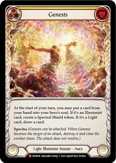 Genesis (MON) #MON006 Majestic Monarch Flesh and Blood TCG: 2021
