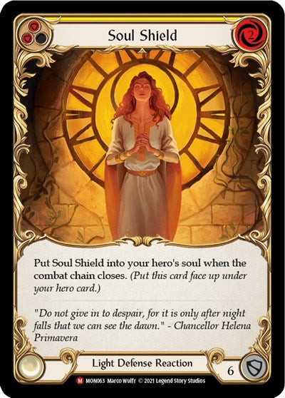 Soul Shield (MON) #MON063 Majestic Monarch Flesh & Blood TCG: 2021