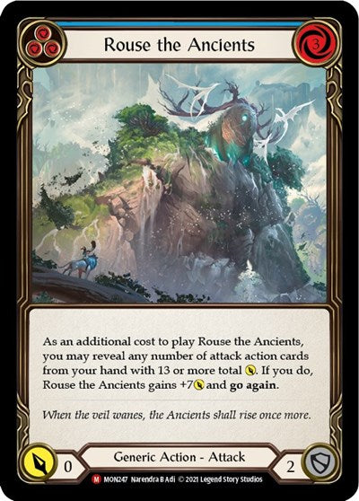 Rouse the Ancients (MON) #MON247 Majestic Monarch Flesh and Blood TCG: 2021