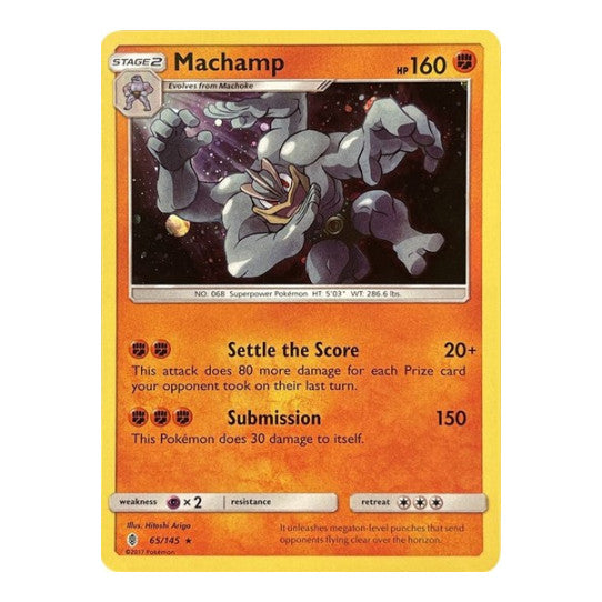 Machamp - 65/145 (Cosmos Holo) (BLE) #065/145 Promo (Holofoil Lightly Played) Blister Exclusives Pokemon: 2026