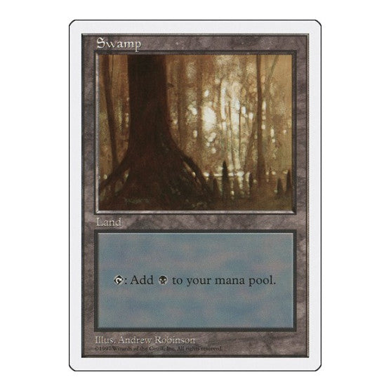 Swamp 441 (5ED) #441 Land (Heavily Played) Fifth Edition Magic: The Gathering: 1997