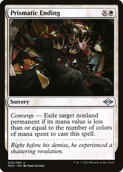 2021 Magic: Modern Horizons 2 (MH2) - Prismatic Ending (#25, Uncommon)