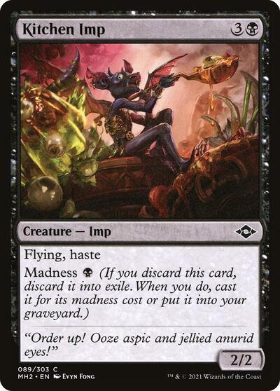 Kitchen Imp (MH2) #89 Common (Lightly Played) Modern Horizons 2 Magic: The Gathering: 2021
