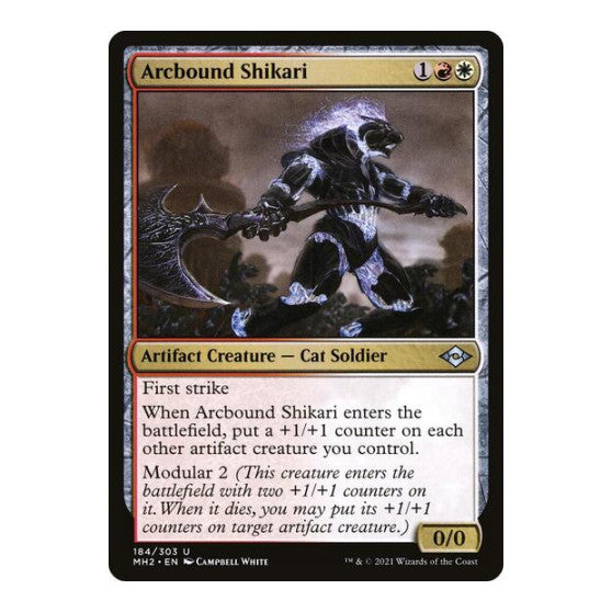 Arcbound Shikari (MH2) #184 Uncommon (Foil Lightly Played) Modern Horizons 2 Magic: The Gathering: 2021