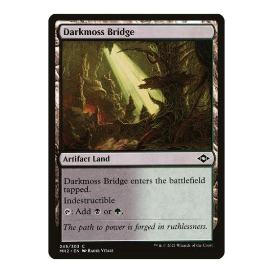 Darkmoss Bridge (MH2) #245 Common (Lightly Played) Modern Horizons 2 Magic: The Gathering: 2021