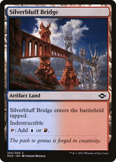 Silverbluff Bridge (MH2) #255 Common Modern Horizons 2 Magic: The Gathering: 2021
