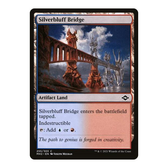 Silverbluff Bridge (MH2) #255 Common Modern Horizons 2 Magic: The Gathering: 2021