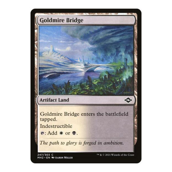 Goldmire Bridge (MH2) #247 Common (Lightly Played) Modern Horizons 2 Magic: The Gathering: 2021