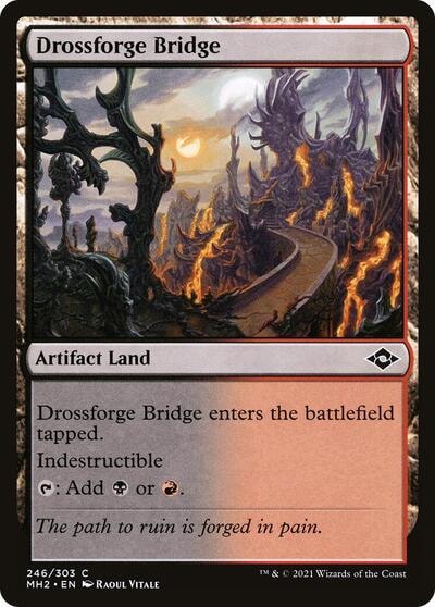 Drossforge Bridge (MH2) #246 Common (Lightly Played) Modern Horizons 2 Magic: The Gathering: 2021