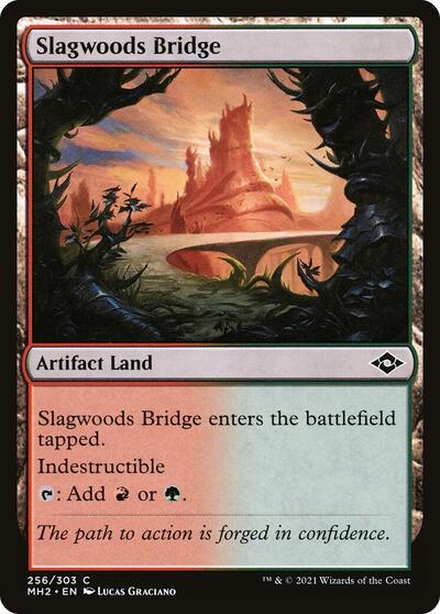 Slagwoods Bridge (MH2) #256 Common Modern Horizons 2 Magic: 2021