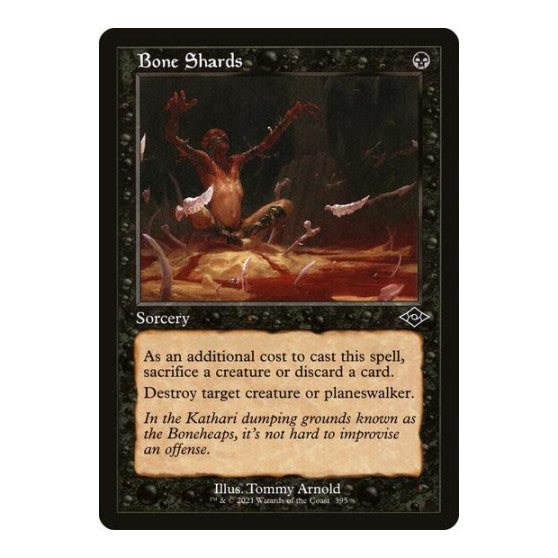 Bone Shards (Retro Frame) (MH2) #395 Common (Lightly Played) Modern Horizons 2 Magic: The Gathering: 2021