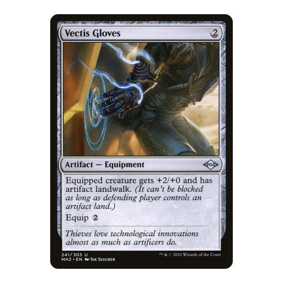 Vectis Gloves (MH2) #241 Uncommon (Lightly Played) Modern Horizons 2 Magic: The Gathering: 2021