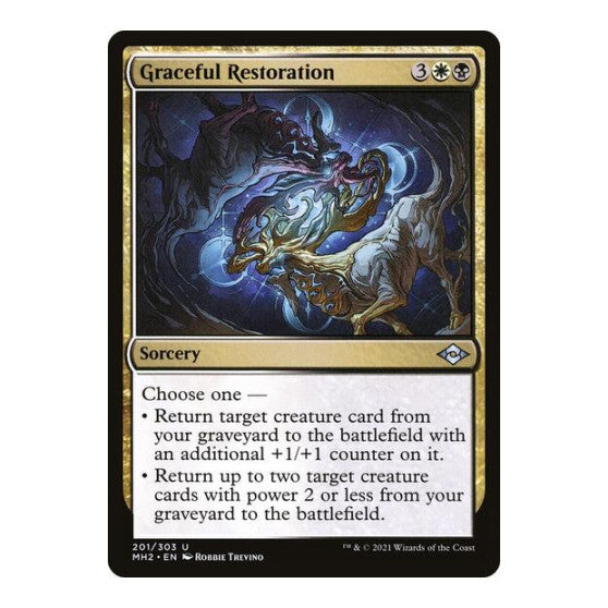Graceful Restoration (MH2) #201 Uncommon (Lightly Played) Modern Horizons 2 Magic: The Gathering: 2021