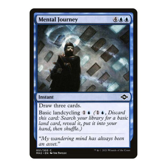 Mental Journey (MH2) #51 Common (Lightly Played) Modern Horizons 2 Magic: The Gathering: 2021