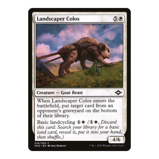 Landscaper Colos (MH2) #18 Common (Lightly Played) Modern Horizons 2 Magic: The Gathering: 2021