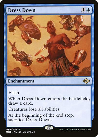 Dress Down (MH2) #39 Rare (Lightly Played) Modern Horizons 2 Magic: The Gathering: 2021