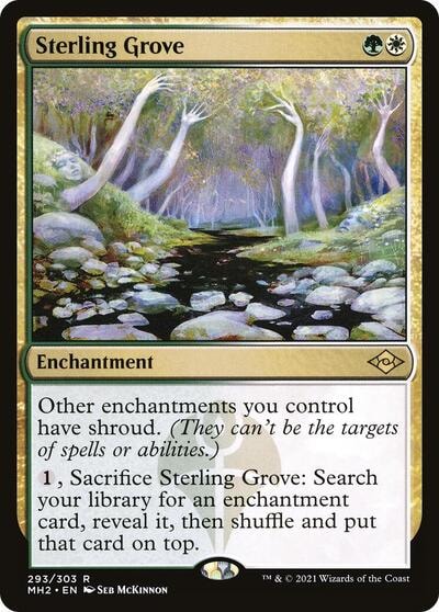 Sterling Grove (MH2) #293 Rare (Lightly Played) Modern Horizons 2 Magic: The Gathering: 2021