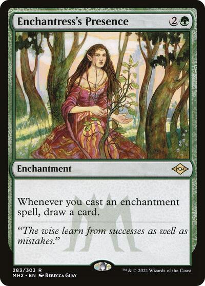 Enchantresss Presence (MH2) #283 Rare (Lightly Played) Modern Horizons 2 Magic: The Gathering: 2021